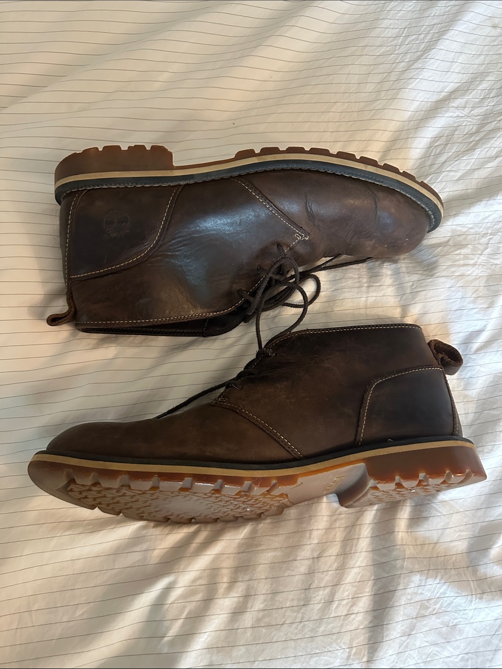 Timberland - Brown Leather Chukka Boots - 10.5